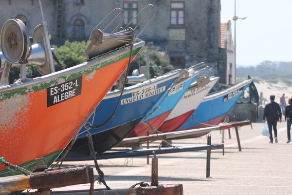 Boats at Apúlia village