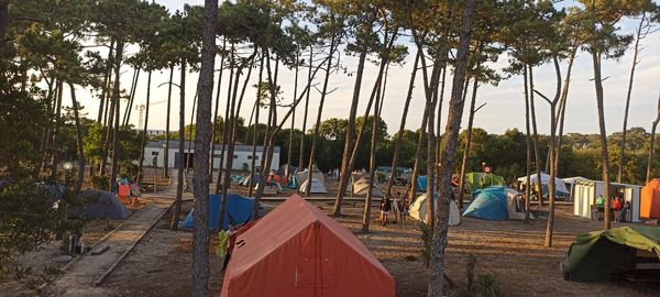 Zona de acampamento
